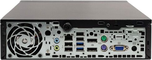 كمبيوتر مكتبي HP Elite ذو الشكل الصغير، Intel Quad Core i5-4570 حتى 3.6 جيجا هرتز، 16 جيجا رام، 240 جيجا SSD، USB WiFi، دعم 4K، DP، VGA، Windows 10 Pro 64 لغة تدعم اللغة الإنجليزية/الإسبانية/الفرنسية (متجدد) in Saudi Arabia