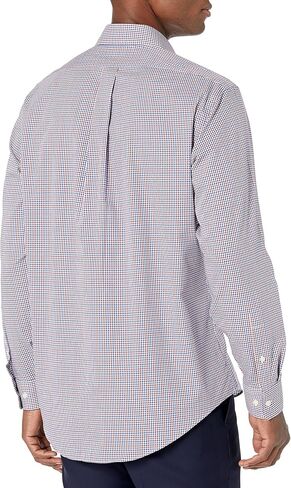 قميص رجالي بأزرار سفلية بمقاس كلاسيكي من قطن سوبيما غير قابل للكي in Kuwait