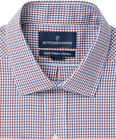 قميص رجالي بأزرار سفلية بمقاس كلاسيكي من قطن سوبيما غير قابل للكي in Kuwait