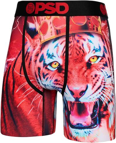 PSD Men's Rich Panther Boxer Briefs, Multi, L in Saudi Arabia
