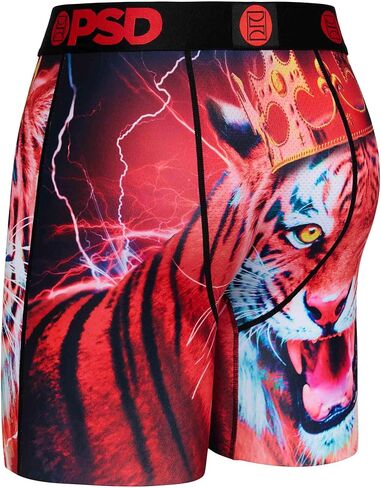 PSD Men's Rich Panther Boxer Briefs, Multi, L in Saudi Arabia