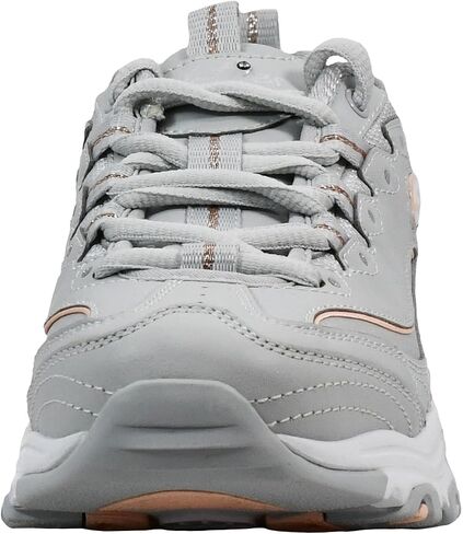 Skechers Women's D'Lites Fresh Start Memory Foam Lace-up Sneaker Fashion in Saudi Arabia