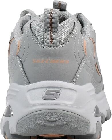 Skechers Women's D'Lites Fresh Start Memory Foam Lace-up Sneaker Fashion in Saudi Arabia