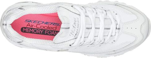 حذاء رياضي نسائي من Skechers D'Lites Fresh Start مصنوع من الإسفنج الذكي برباط in Saudi Arabia