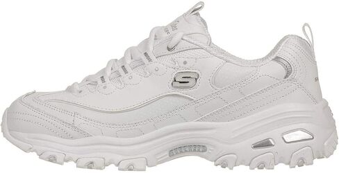 حذاء رياضي نسائي من Skechers D'Lites Fresh Start مصنوع من الإسفنج الذكي برباط in Saudi Arabia