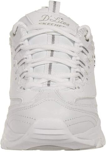 حذاء رياضي نسائي من Skechers D'Lites Fresh Start مصنوع من الإسفنج الذكي برباط in Saudi Arabia