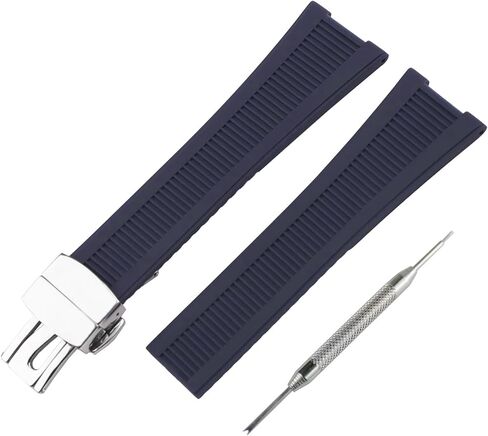 JETHENG Replacement Silicone Rubber Watch Band for Patek Philippe Nautilus 5711 1A010 5712 5712G 5726 5980 13mm*25mm sports Men's Watch Strap wristband in Kuwait