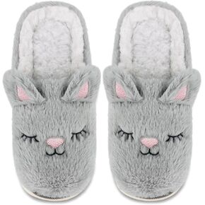 Jeasona Animal Slippers Women Sloth Horse Owl Penguin Elephant Gifts for Women