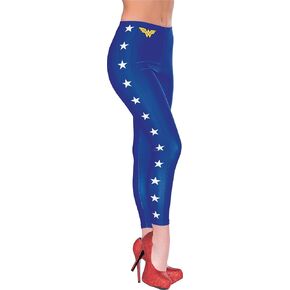 Rubie's womens Dc Comics Supergirl Leggings Adult Sized Costumes, As Shown, One Size US