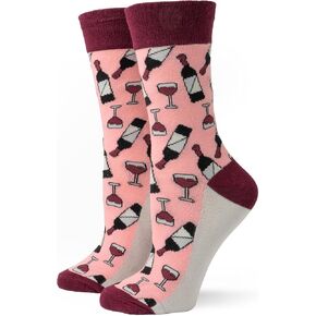 TWO LEFT FEET unisex adult Movie Night Casual Sock, Movie Night, Small-Medium US