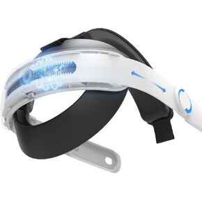 Head Strap Accessories Compatible with Oculus Quest 3, DamonLight Adjustable Comfortable Upgraded Elite Strap Headset Replacement for Meta Quest 3, 2023 Released
