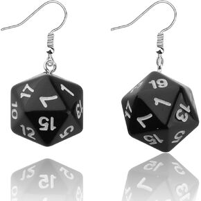 ENSIANTH Dungeon Master Gift Dice Keychain Dragon Lover Gift D20 Gift DND Inspiration Keychain D&D Players Gift