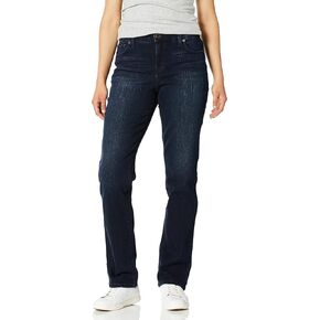 Bandolino Women's Mandie Signature Fit 5 High Rise Jean, Rinse, 6 Petite