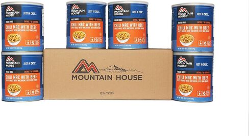Mountain House Freeze Dried Diced Chicken #10 Can Hunting, Survival, Camping, Backpacking Food Backed by a 30-Year Perfect Taste Survival and Emergency Food Gluten Free 6 Cans Per Case in Saudi Arabia