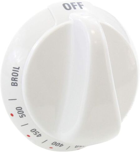 Red Hound Auto 1 Oven Range Thermostat Temperature Knob White Replacement Compatible with General Electric Hotpoint RCA Stove WB03K10036 in Saudi Arabia