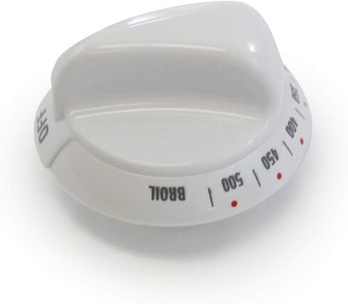 Red Hound Auto 1 Oven Range Thermostat Temperature Knob White Replacement Compatible with General Electric Hotpoint RCA Stove WB03K10036 in Saudi Arabia