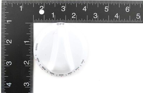 Red Hound Auto 1 Oven Range Thermostat Temperature Knob White Replacement Compatible with General Electric Hotpoint RCA Stove WB03K10036 in Saudi Arabia