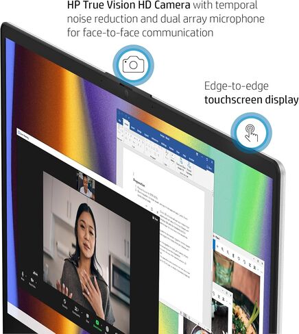 HP Chromebook x360 14c-cc0013dx 14 بوصة FHD 2 في 1، Intel Core i3-1115G4، Intel UHD Graphics، ذاكرة وصول عشوائي DDR4 بسعة 8 جيجابايت، تخزين SSD بسعة 128 جيجابايت، Wi-Fi وBT، نظام تشغيل Chrome، فضي معدني (متجدد) in Saudi Arabia