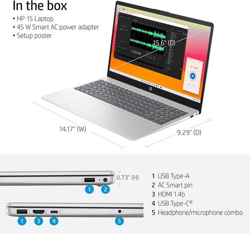 HP Chromebook x360 14c-cc0013dx 14 بوصة FHD 2 في 1، Intel Core i3-1115G4، Intel UHD Graphics، ذاكرة وصول عشوائي DDR4 بسعة 8 جيجابايت، تخزين SSD بسعة 128 جيجابايت، Wi-Fi وBT، نظام تشغيل Chrome، فضي معدني (متجدد) in Saudi Arabia