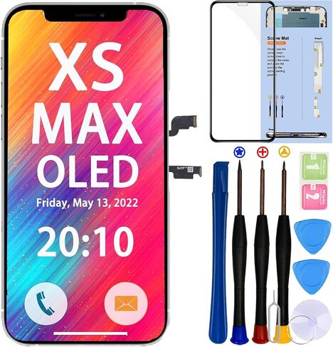 SIMDOG for iPhone XR LCD Screen Replacement 6.1 inch(Model A1984, A2105, A2106, A2108) Display digitizer Assembly Touch Screen,with Frame Assembly Repair Tool in Saudi Arabia