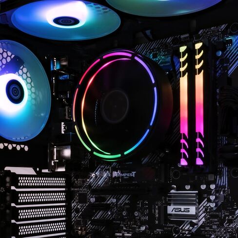Periphio Reaper Prebuilt Gaming PC - AMD Ryzen 5 5600G 4.4GHz, Radeon Vega 7 iGPU, 16GB DDR4 3200MHz Gaming RAM, 1TB NVMe, Wi-Fi + Bluetooth, Windows 11 Gaming Computer in Saudi Arabia