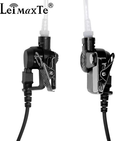 LEIMAXTE XPR 7550 XPR 7550e APX 6000 APX 4000 XPR 6350 6550 7350e 7580e Earpiece Headset for Motorola Radio with Acoustic Tube and PTT Mic in Kuwait