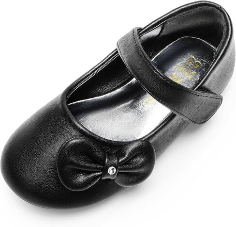 DREAM PAIRS راقصة الباليه المسطحة الرائعة ذات القوس الجانبي من Mary Jane (طفل صغير/فتاة صغيرة) in Kuwait