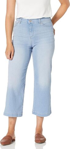 Gloria Vanderbilt Women's Petite Amanda Wide Leg Crop Length Jean in Saudi Arabia