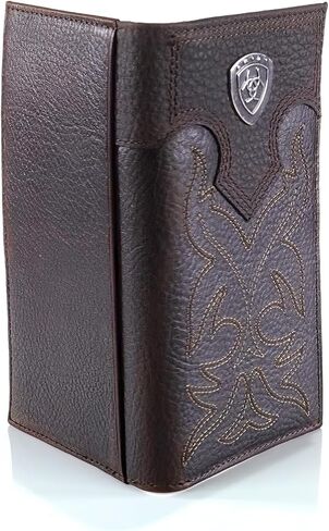 Ariat Men's Boot-Embroidery Rodeo Tan Wallet in Saudi Arabia
