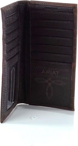 Ariat Men's Boot-Embroidery Rodeo Tan Wallet in Saudi Arabia