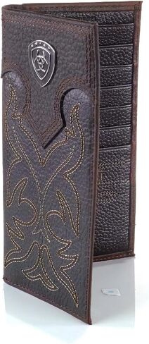 Ariat Men's Boot-Embroidery Rodeo Tan Wallet in Saudi Arabia