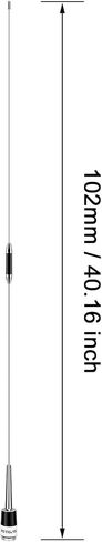 Retevis MA08 Mobile Antenna,UHF 400-470MHz Antenna Compatible with Retevis RT95 RT9000D RT98 RT73 RT97P RT97,Radio Antenna with SL16-J/M Connector,for Cars and Antenna Bases(1 Pack) in Saudi Arabia