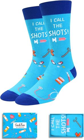 sockfun Funny Novelty Crazy Socks for Men Teen Boys, Animal Drink Lover Gifts Beer Chemistry Socks in Saudi Arabia