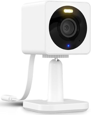 WYZE Cam OG Indoor/Outdoor 1080p Wi-Fi Smart Home Security Camera with Color Night Vision, Built-in Spotlight, Motion Detection, 2-Way Audio, Compatible with Alexa & Google Assistant, Black in Saudi Arabia