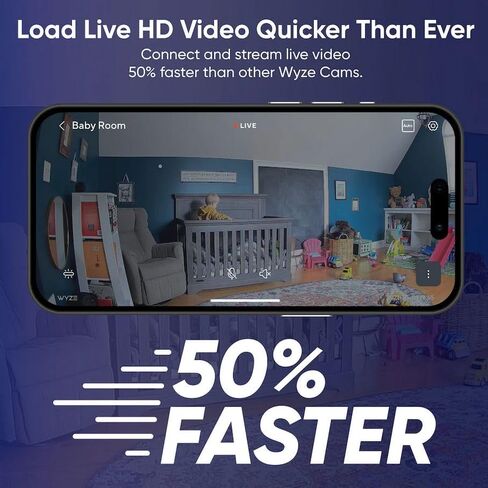 WYZE Cam OG Indoor/Outdoor 1080p Wi-Fi Smart Home Security Camera with Color Night Vision, Built-in Spotlight, Motion Detection, 2-Way Audio, Compatible with Alexa & Google Assistant, Black in Saudi Arabia