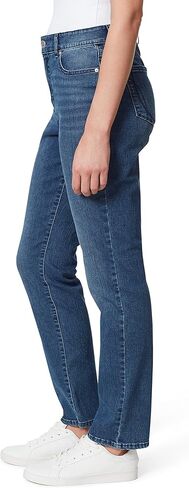 Bandolino Women's Mandie Signature Fit 5 High Rise Jean, Rinse, 6 Petite in Saudi Arabia