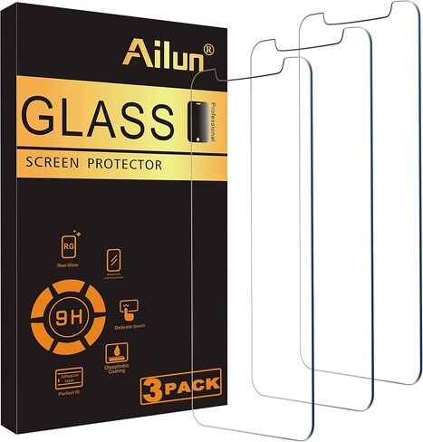 Ailun Privacy Screen Protector for iPhone 11 Pro Max/iPhone Xs Max [6.5 Inch] 2Pack Anti Spy Private Case Friendly Tempered Glass [Black] in Saudi Arabia