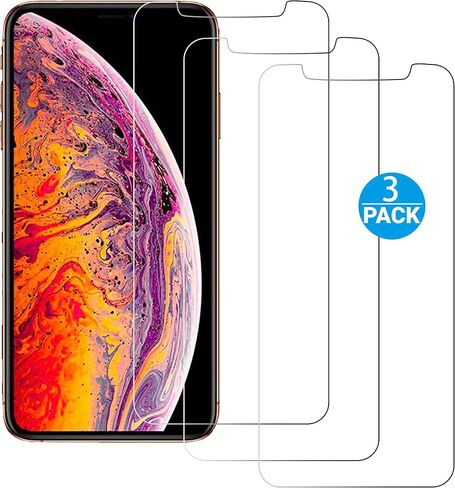 Ailun Privacy Screen Protector for iPhone 11 Pro Max/iPhone Xs Max [6.5 Inch] 2Pack Anti Spy Private Case Friendly Tempered Glass [Black] in Saudi Arabia