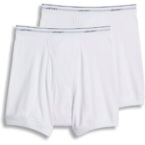 Jockey Men's Underwear Big Man Classic 5" Boxer Brief - 2 Pack