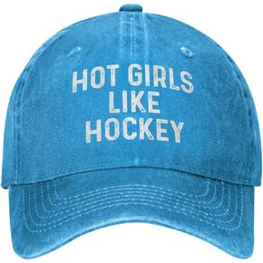 Hot Girls Like Hockey Cap Women Baseball Hats Graphic Hat