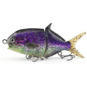 ODS Lure Glide Bait, Metal Joint Animated Slow Sinking Fishing Lure for Freshwater and Saltwater Bass Trout Shad in Kuwait