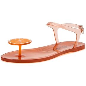 Katy Perry Women's The Geli Sandal, Vintage Pink Butterfly, 8