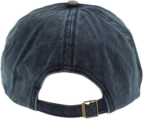 قبعة بيسبول عتيقة من قماش الدنيم المغسول، قبعة سائق الشاحنة بنمط طباعة الدراجة النارية، قبعة الشمس الخارجية 100% قطن للرجال والنساء in Kuwait