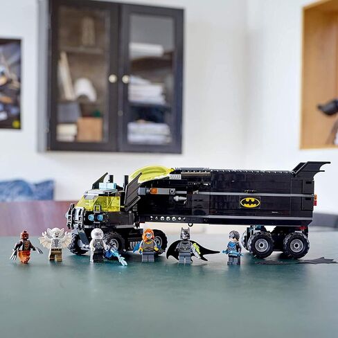 LEGO DC Mobile Bat Base 76160 Batman Building Toy, GOTHAM CITY Batcave Playset and Action Minifigures, Great ‘Build Your Own Truck’ Batman Gift for Kids Aged 6 and up (743 Pieces) in Saudi Arabia