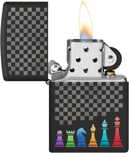 ولاعات ألعاب Zippo للبالغين من الجنسين، بلياردو كراكل باللون الأسود in Saudi Arabia