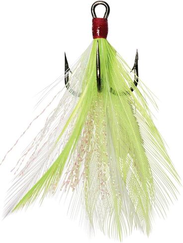 Eagle Claw Lazer Sharp Dressed Treble Hook 2 pack in Saudi Arabia