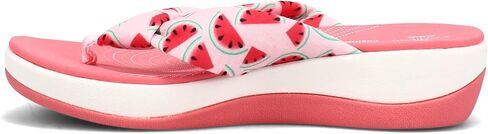 Clarks Women's Arla Glison Flip Flop Black Textile/black sole 6 M in Kuwait