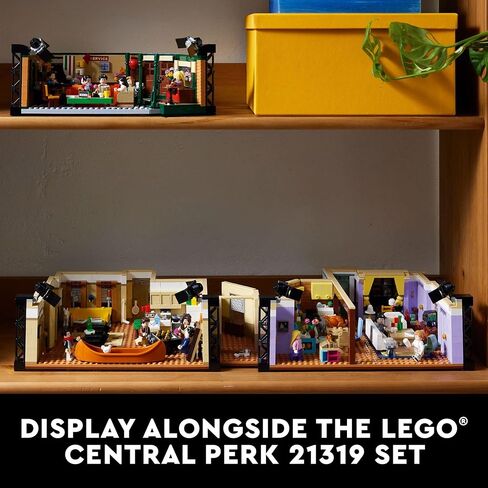 LEGO Icons The Friends Apartments 10292, Friends TV Show Gift from Iconic Series, Detailed Model of Set, Collectors Building Set with 7 Minifigures of Your Favorite Characters in Saudi Arabia