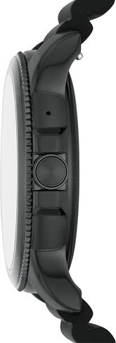 Fossil 44mm Gen 5E Stainless Steel and Silicone Touchscreen Smart Watch with Heart Rate in Saudi Arabia