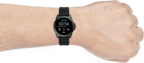 Fossil 44mm Gen 5E Stainless Steel and Silicone Touchscreen Smart Watch with Heart Rate in Saudi Arabia